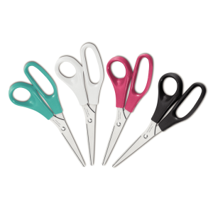 TRAMONTINA TESOURA PARA USO GERAL 7 SUPERCORT LARANJA - LAMINA DE ACO INOX E CABO DE POLIPROPILENO